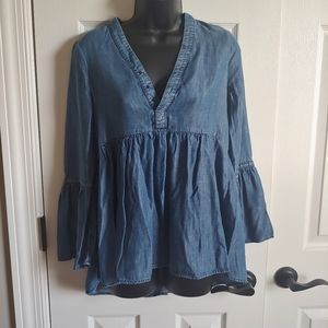 American Eagle Blue Jean top